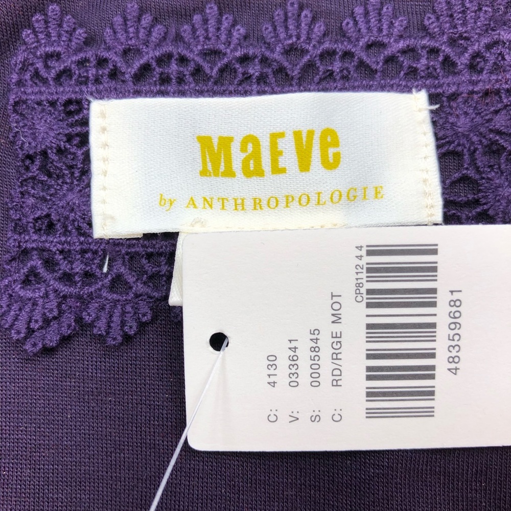 Anthropologie Maeve Paisley Belted Dress New - Picture 5 of 8